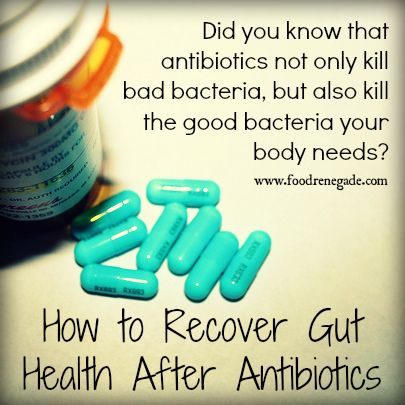 Antibiotics have long-term impacts on gut flora
