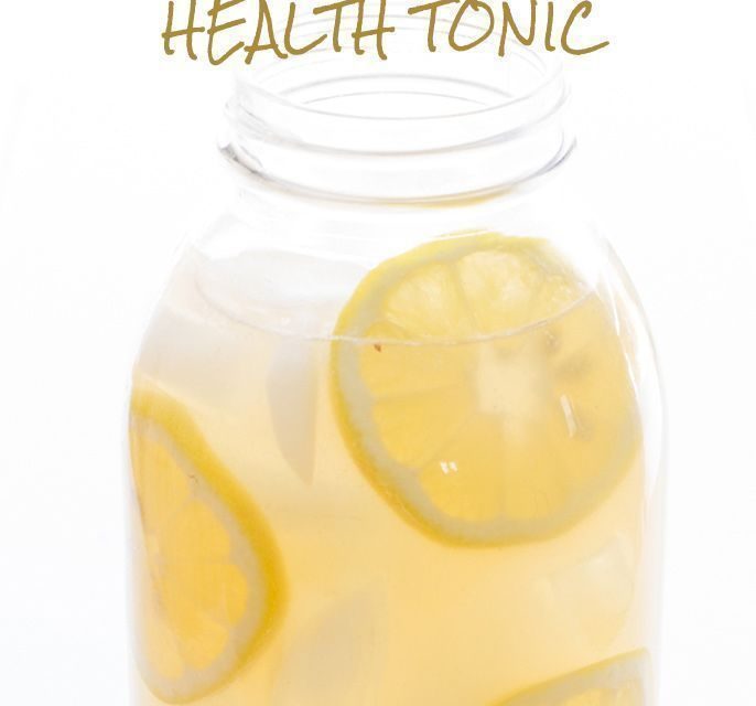 Honey Ginger Lemonade Health Tonic