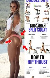 The 14 Best Butt Exercises To Firm Up And Round Your Backside Into Bubble Butt