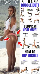The 14 Best Butt Exercises To Firm Up And Round Your Backside Into Bubble Butt