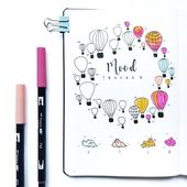 20+ Genius Mood Tracker Ideas For Your Bullet Journal – Craftsonfire