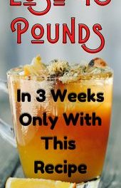 Lose 45 Pоunds in 3 Weeks Only With This Recipe
