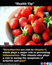 Strawberries Lowers Inflammation