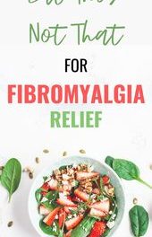 Fibromyalgia Diet Food Lists